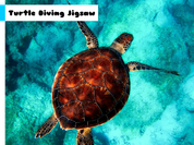 Play Turtle Diving Jigsaw