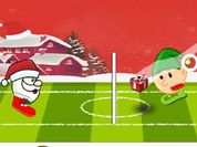 Play Santa winter head soccer