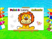Play Paint and Learn Animals