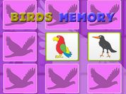 Play Kids Memory Game - Birds