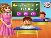 Kindergarten School Teacher Kids Learning Games