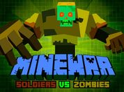 Play MineWar Soldiers vs Zombies