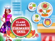 Play Claire Learns Culinary Skills
