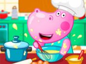 Hippo Cooking School: Game for Girls