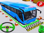 Play Police Bus Parking- Simulation