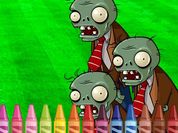 Play 4GameGround - Zombie Coloring