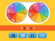 Play Multiplication Roulette