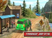 Jeep Passeger Offroad Mountain Simulation Game