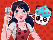 Play Ladybug Cooking Cupcake : Cooking games for girls