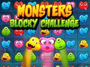 Play Monsters Blocky Challenge