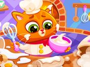 Play Lovely Virtual Cat At Restaurant