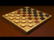 Play Checkers Dama chess board