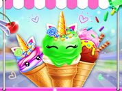 Play Unicorn Ice Cream Corn Maker