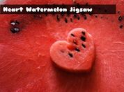 Play Heart Watermelon Jigsaw