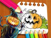 Play Hallowen Coloring Book