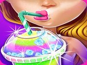 Play Ice Slushy Maker Rainbow Desserts game online
