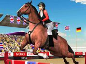 Play Horse Jumping Show 3D