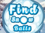 Play FIND SNOW BALLS