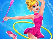 Gymnastic SuperStar Girls Dress Up