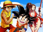 Goku, Luffy & Mai Run