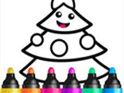 Play Drawing Christmas For Kids - Draw & Color