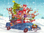 Xmas Trucks Jigsaw