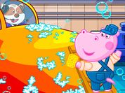 Play Hippo Car Service Station