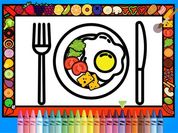 Play Color and Decorate Dinner Plate