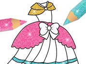 Play Glitter Dress Coloring