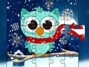 Play Winter Snowy Owls Jigsaw