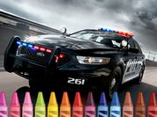 Play Police Cars Coloring