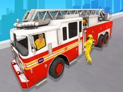 Play City Rescue Fire Truck Games