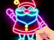 Play Draw Glow Christmas - Draw & Color