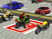 Play Superhero City Bike Parking Game 3D