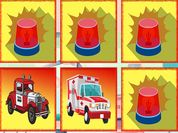 Play Emergency Trucks Memory