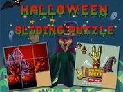 Play Halloween Sliding Puzzle