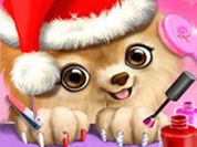 Play Christmas Salon - Santa Claus And Pets Makeover