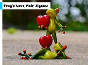 Play Frog's Love Pair Jigsaw