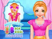 Play Mia Swept-Back Bridal Hairstyle
