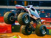 Monster Truck Racing Puzzle