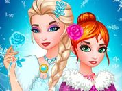 Play Frozen Queen Dress Up