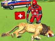 Play Animals Rescue Game Doctor Robot 3D