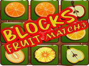 Blocks Fruit Match3