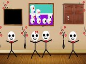 Play Scary Stickman House Escape