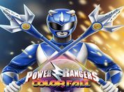 Play Power Rangers Color Fall - Pin Pull