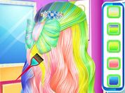 Play Fashion Rainbow Hairstyle Design
