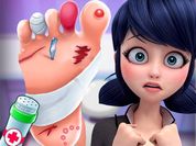 Play Miraculous Ladybug Foot Doctor