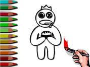 Play Rainbow Friends Coloring Book
