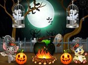 Play Halloween Twin Ghosts Rescue