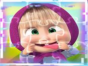 Play Masha and the Bear Match3 Puzzle Slides